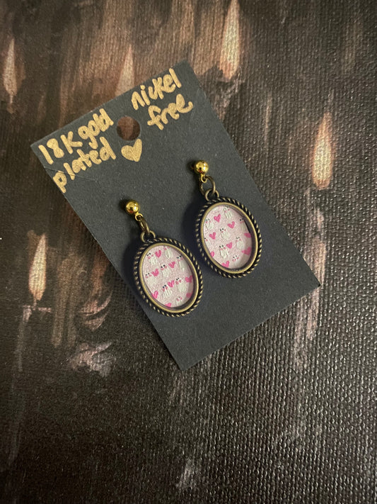 Ghosts and Hearts Earrings