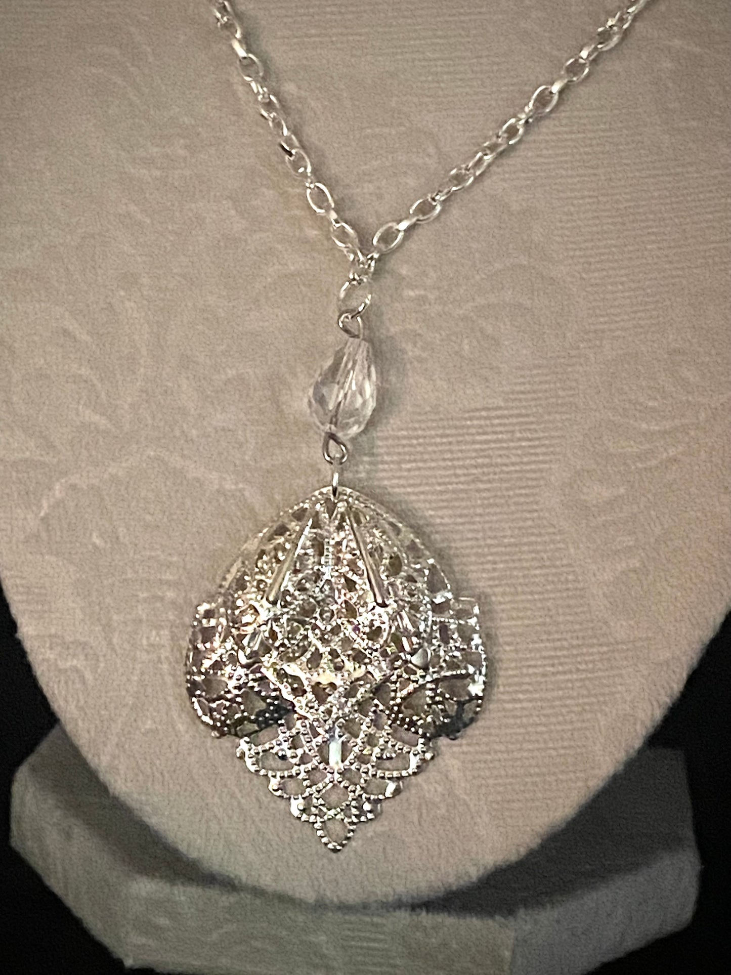 Silver Leaves Set
