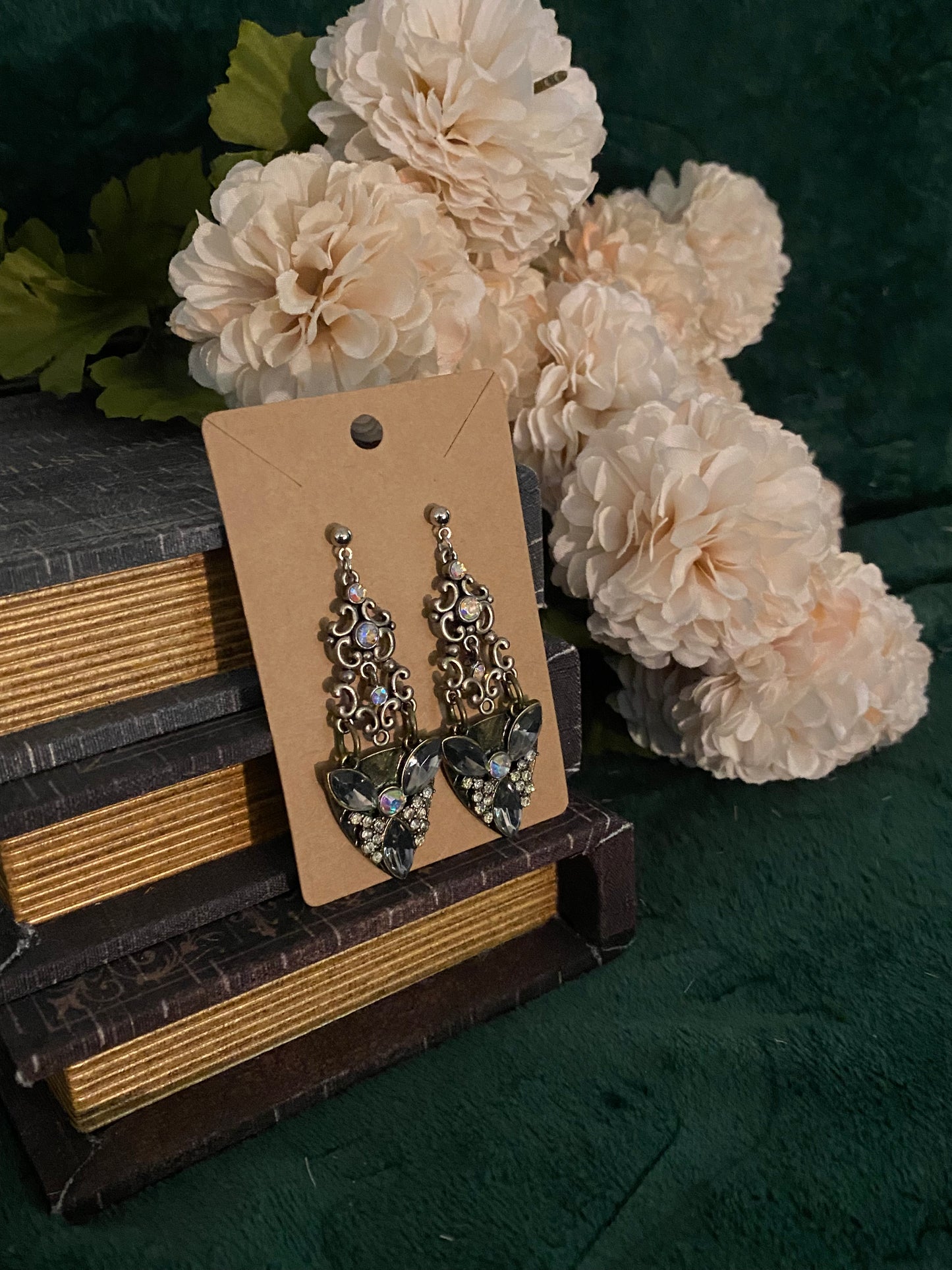 Angled Chandelier Earrings