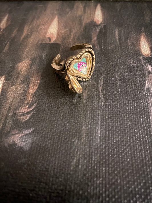 Pink Mushroom Ring
