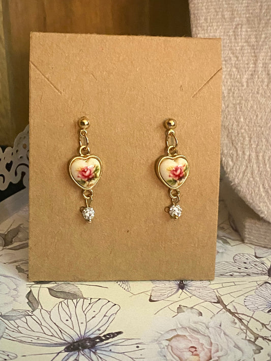 Tiny Floral Heart Set