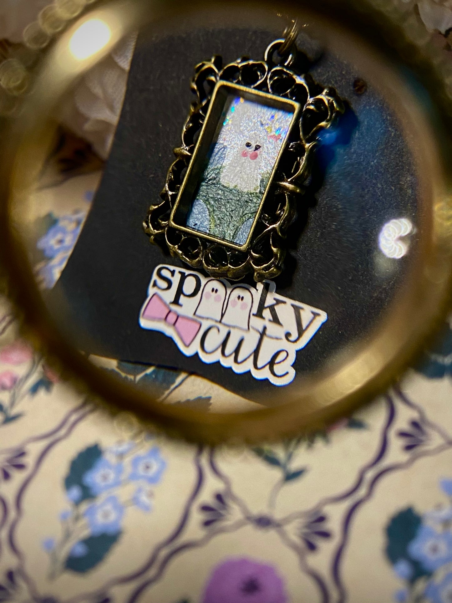 Ghost in Graveyard (brass)