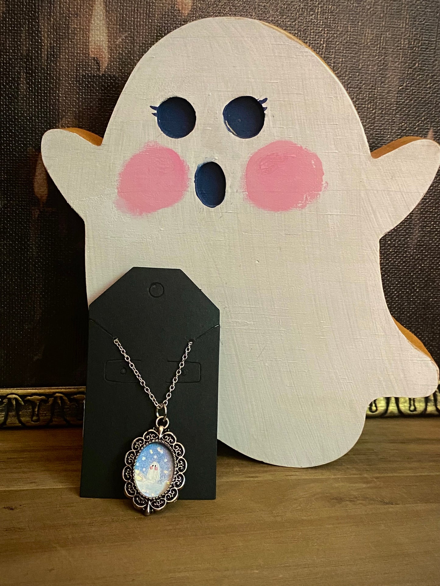 Snow Ghost (Oval)