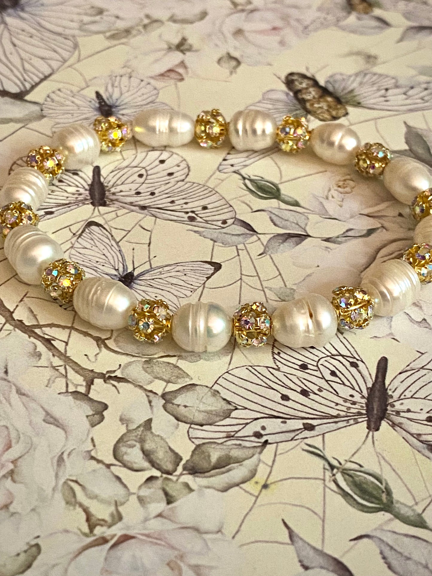 Gold and Cultured Pearl Set