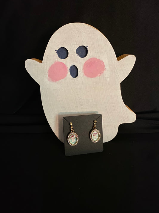 Shroom Ghost Earrings