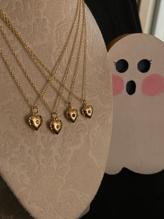 Tiny Ghost Locket