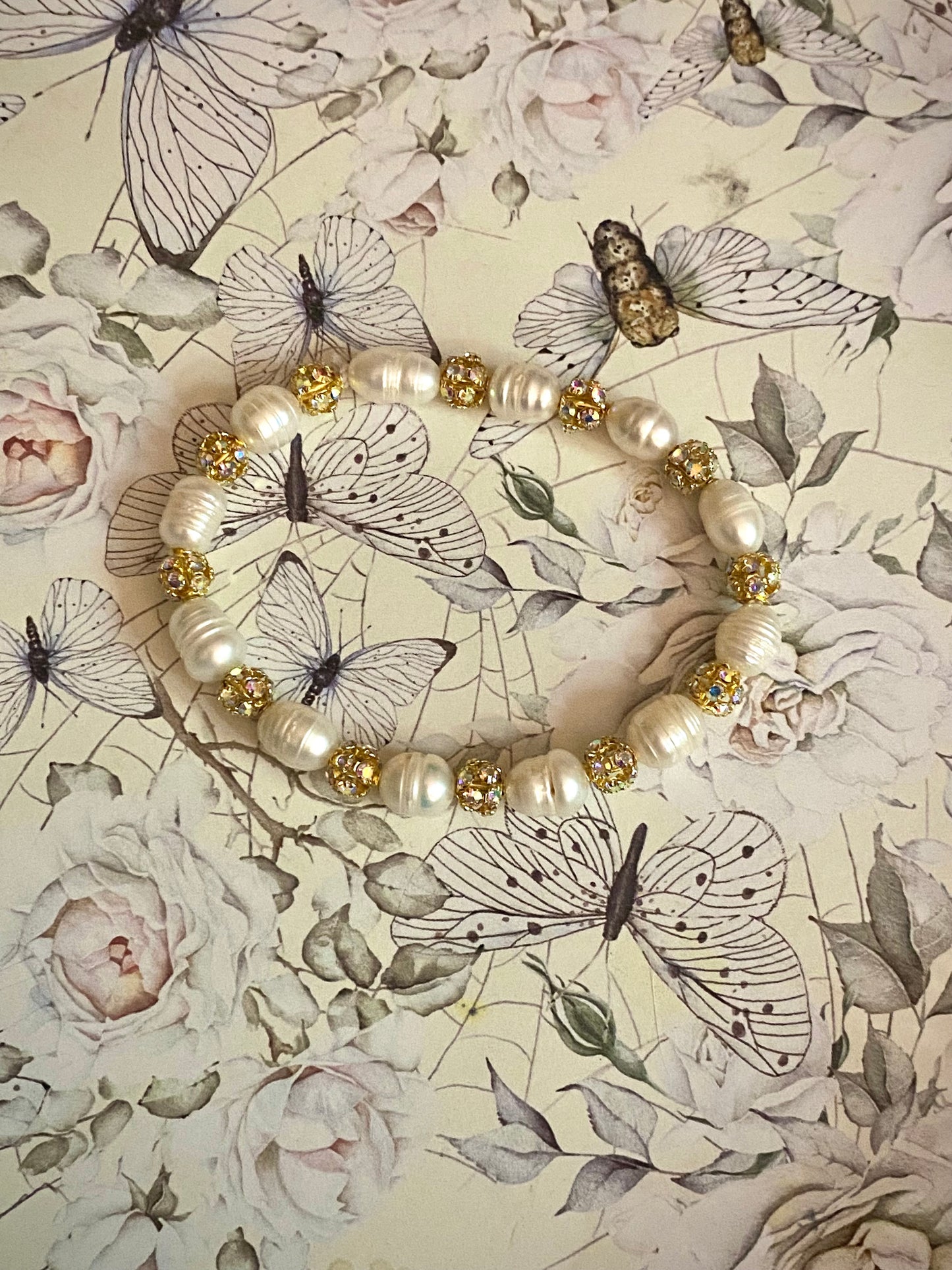 Gold and Cultured Pearl Set