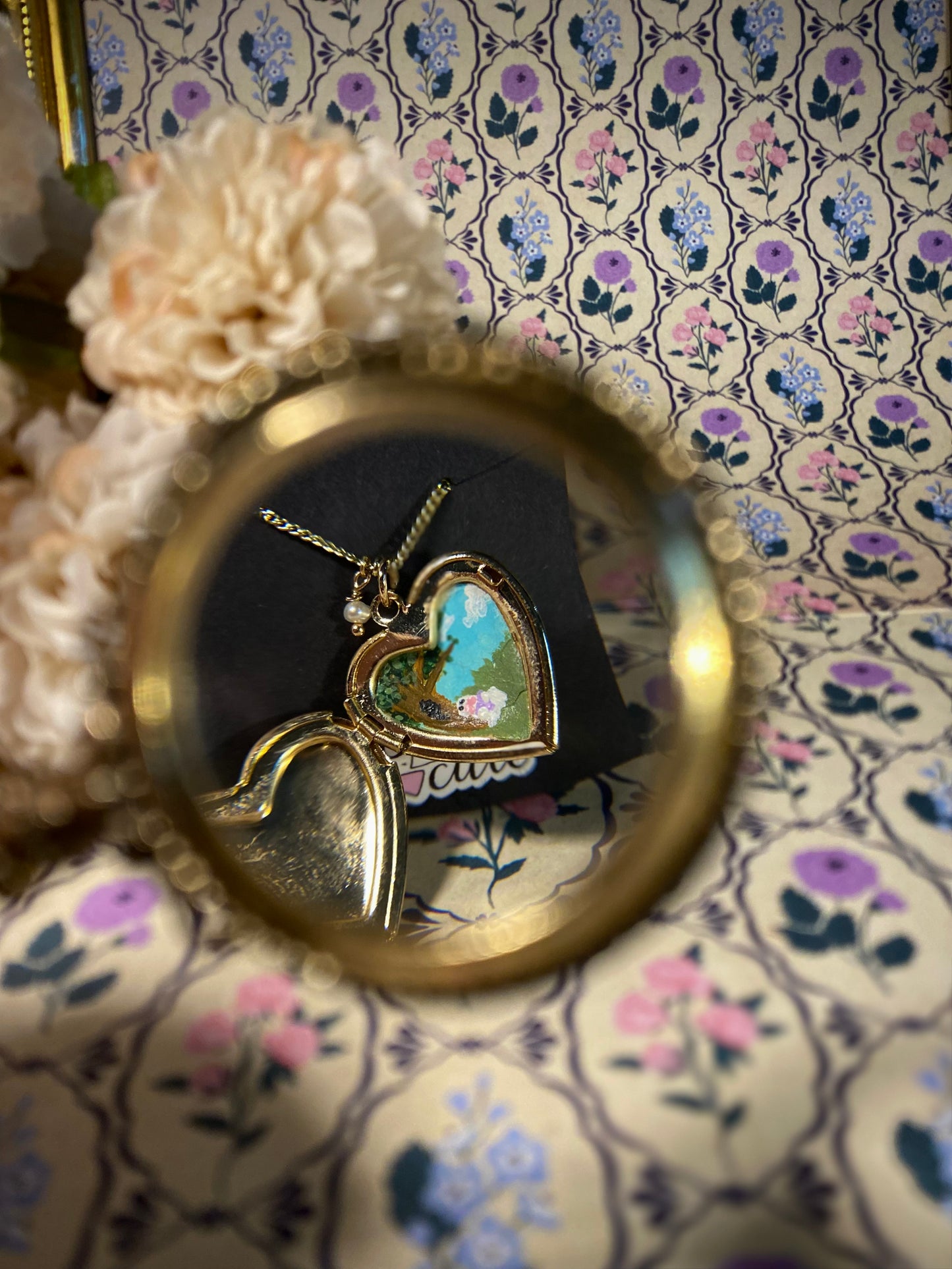Ghost Reading Locket