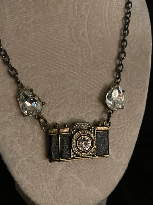 Bold Camera Necklace