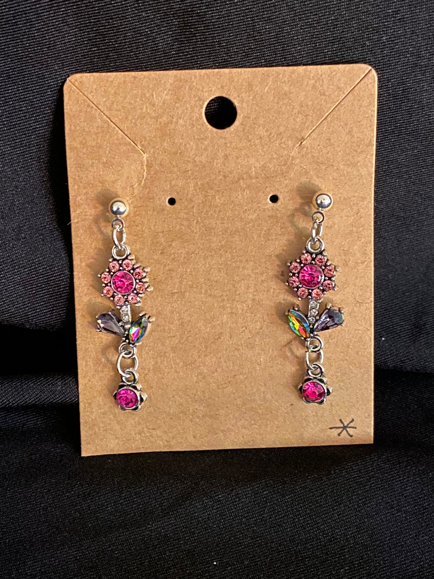 Silver, Floral Set