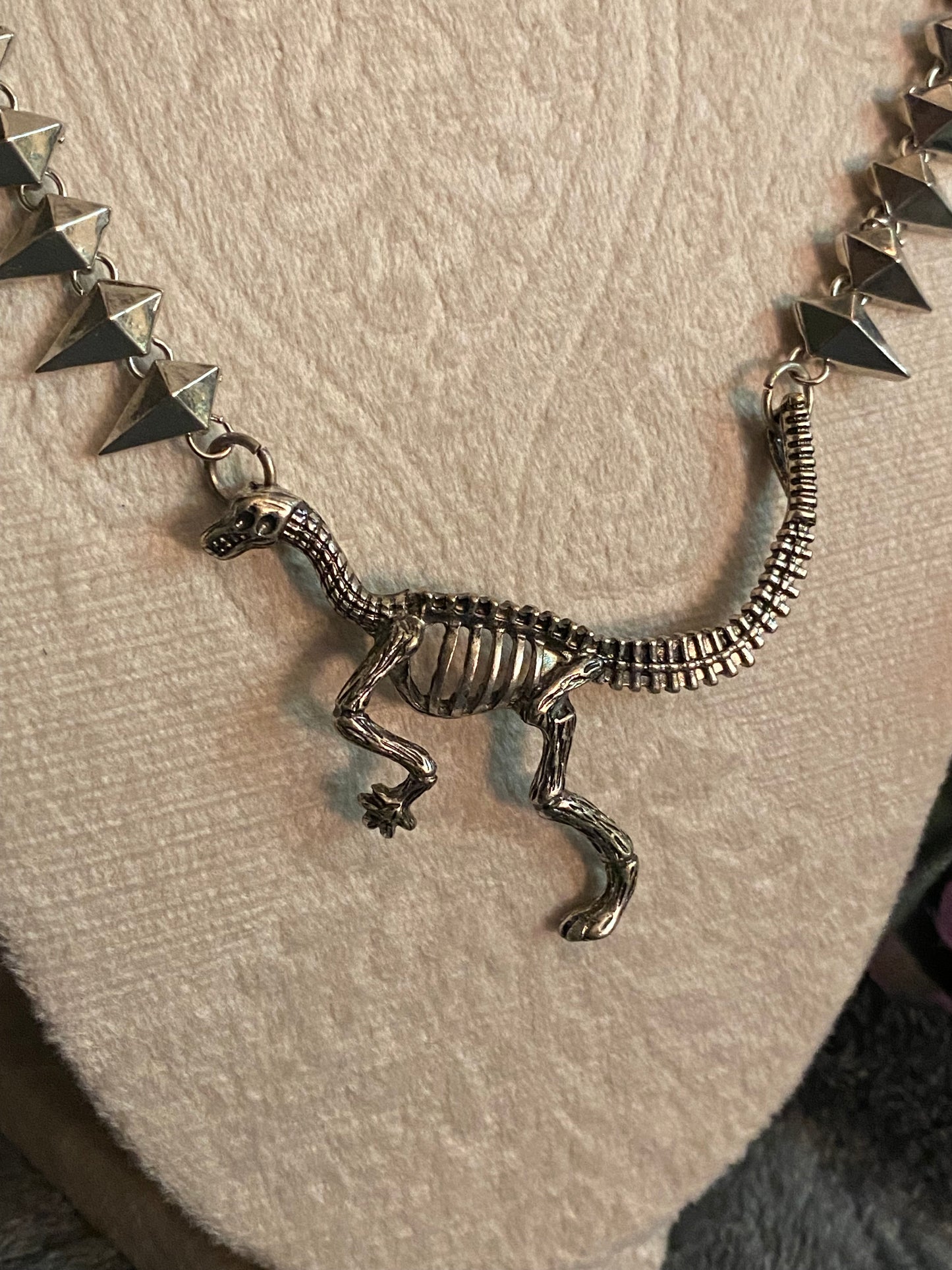 Raptor Skeleton Necklace