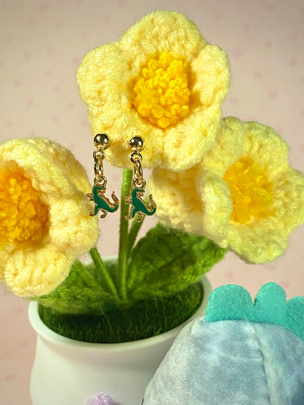 Green Trex Earrings