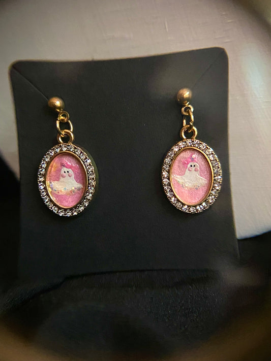 Ghost Twirls Earrings