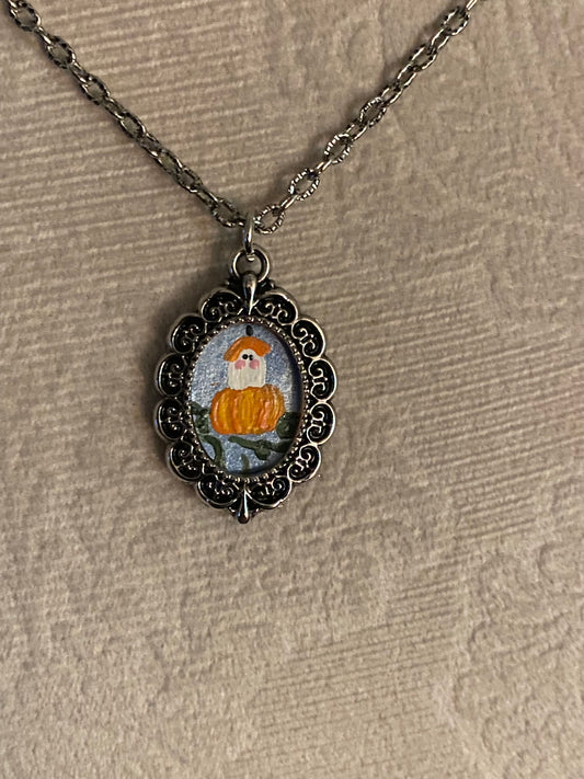 Peek-a-boo Pumpkin Ghost