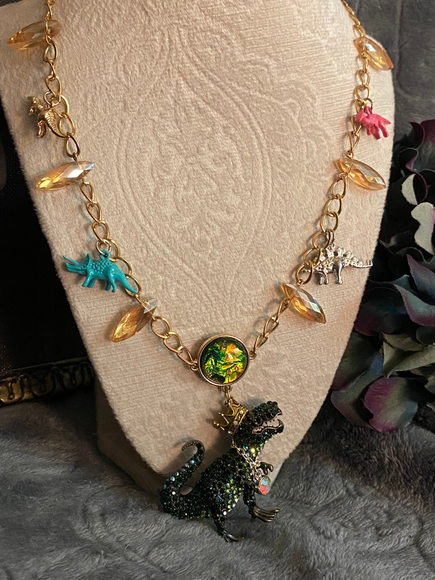 King of the Dinosaurs Necklace