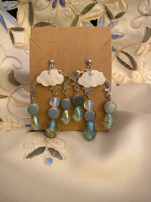 Rainy Day Chandelier Earrings