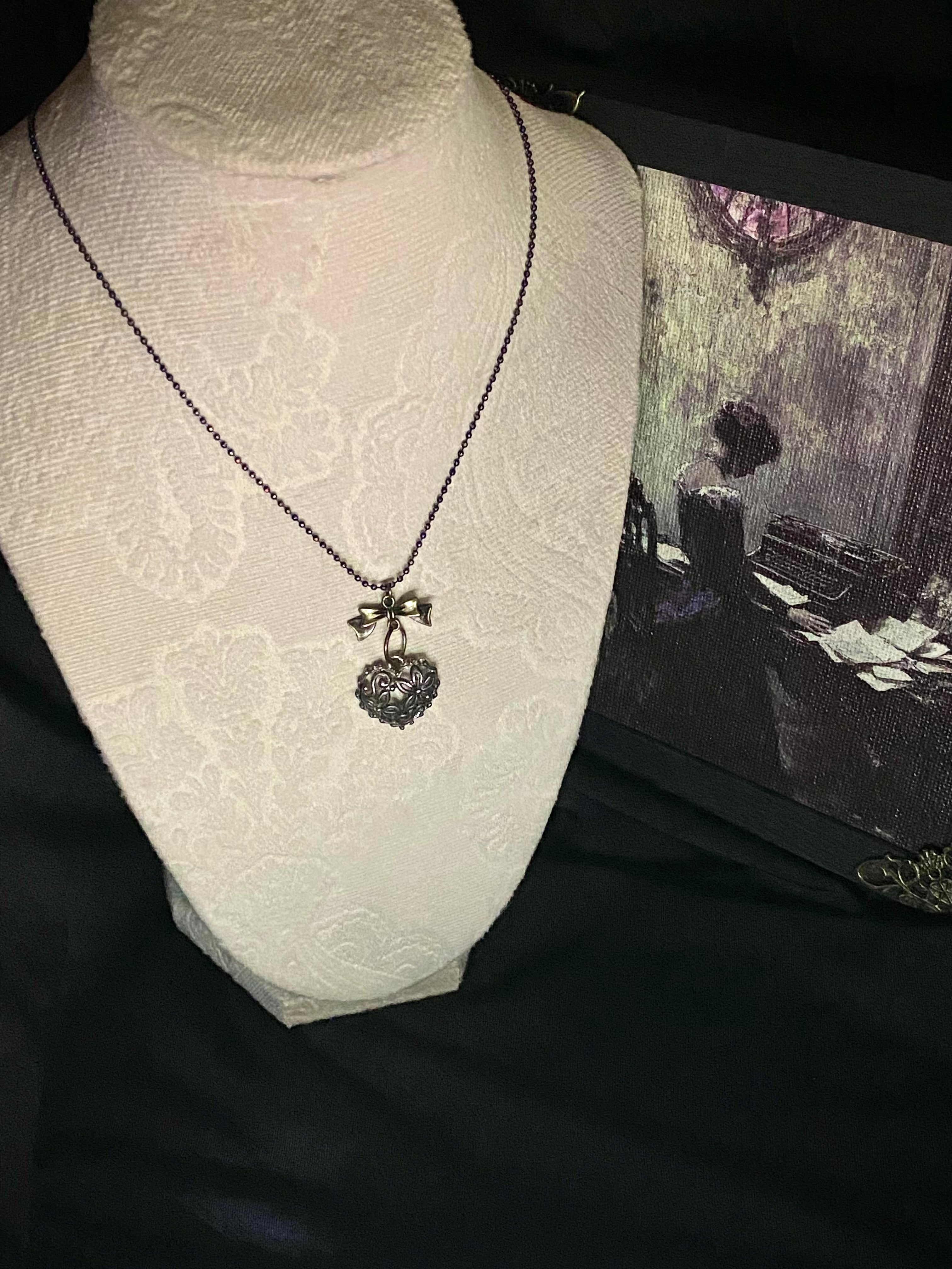 Dark Bow and Heart