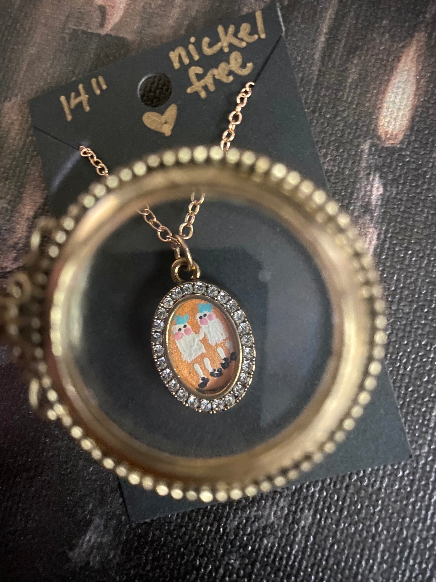 Shining Twins Ghosts Necklace