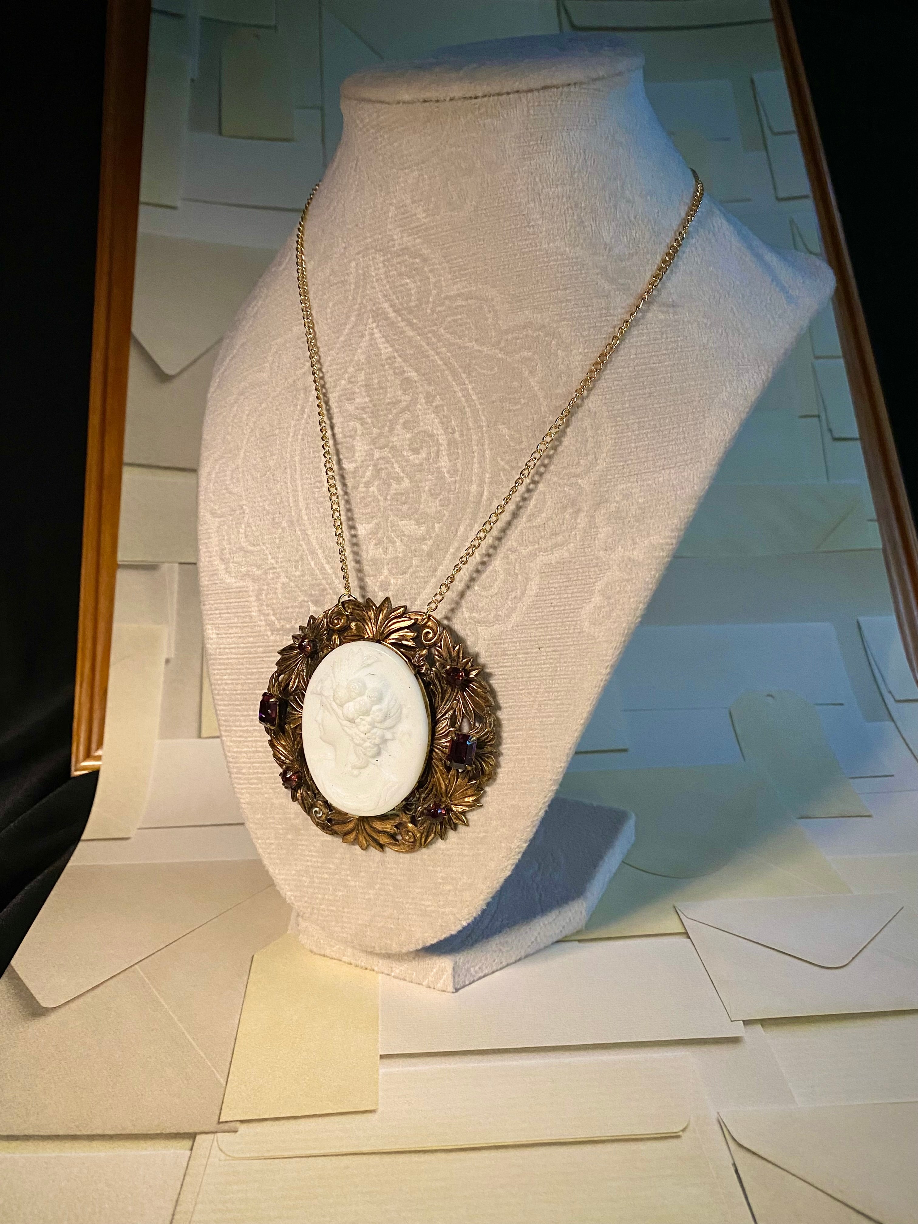Large Vintage Cameo