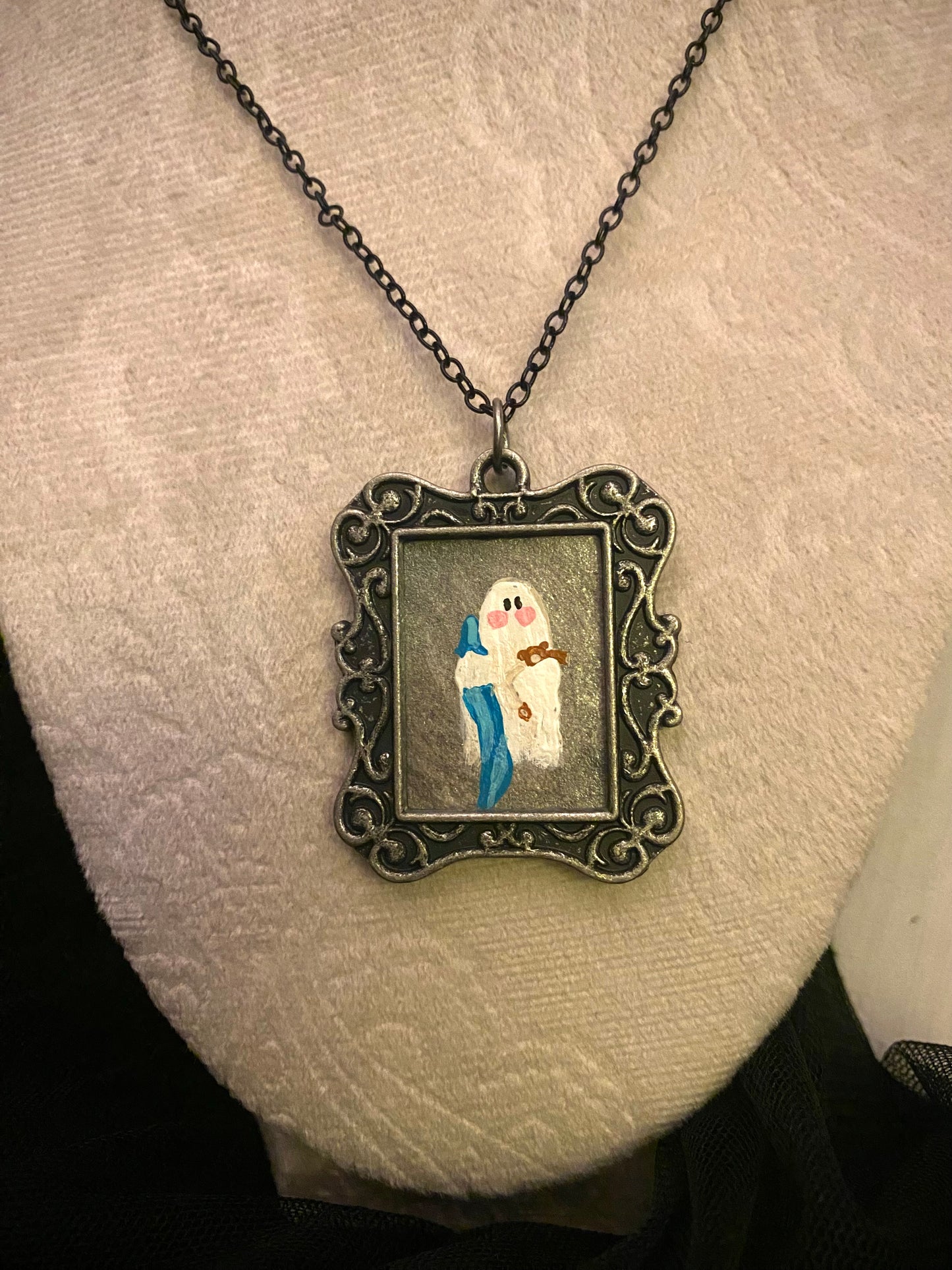 Nighttime Ghostie Necklace