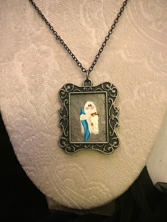 Nighttime Ghostie Necklace