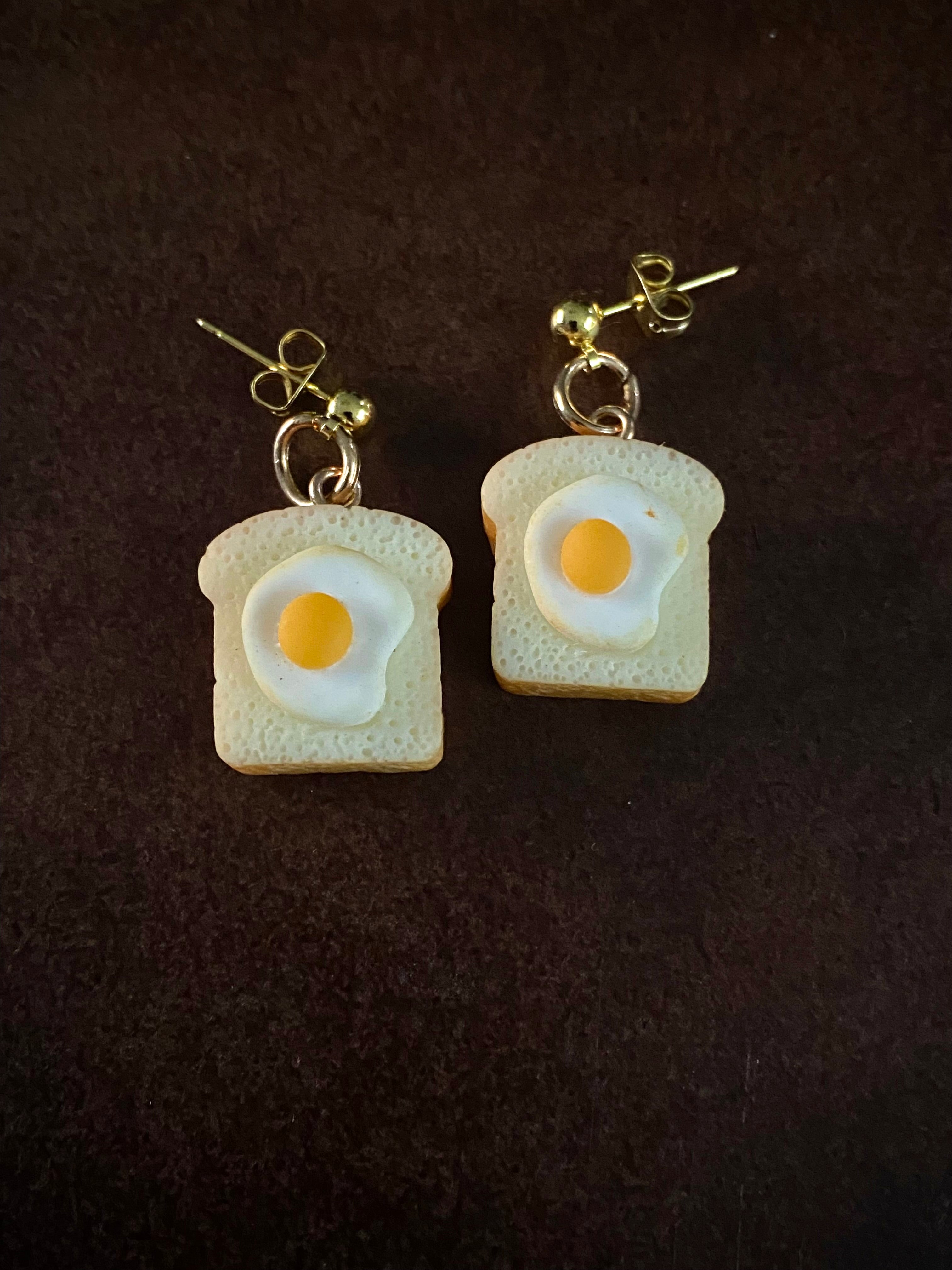 Toast Earrings