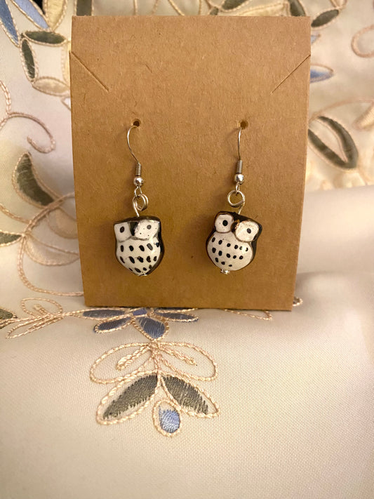 Goth Owls Earrings