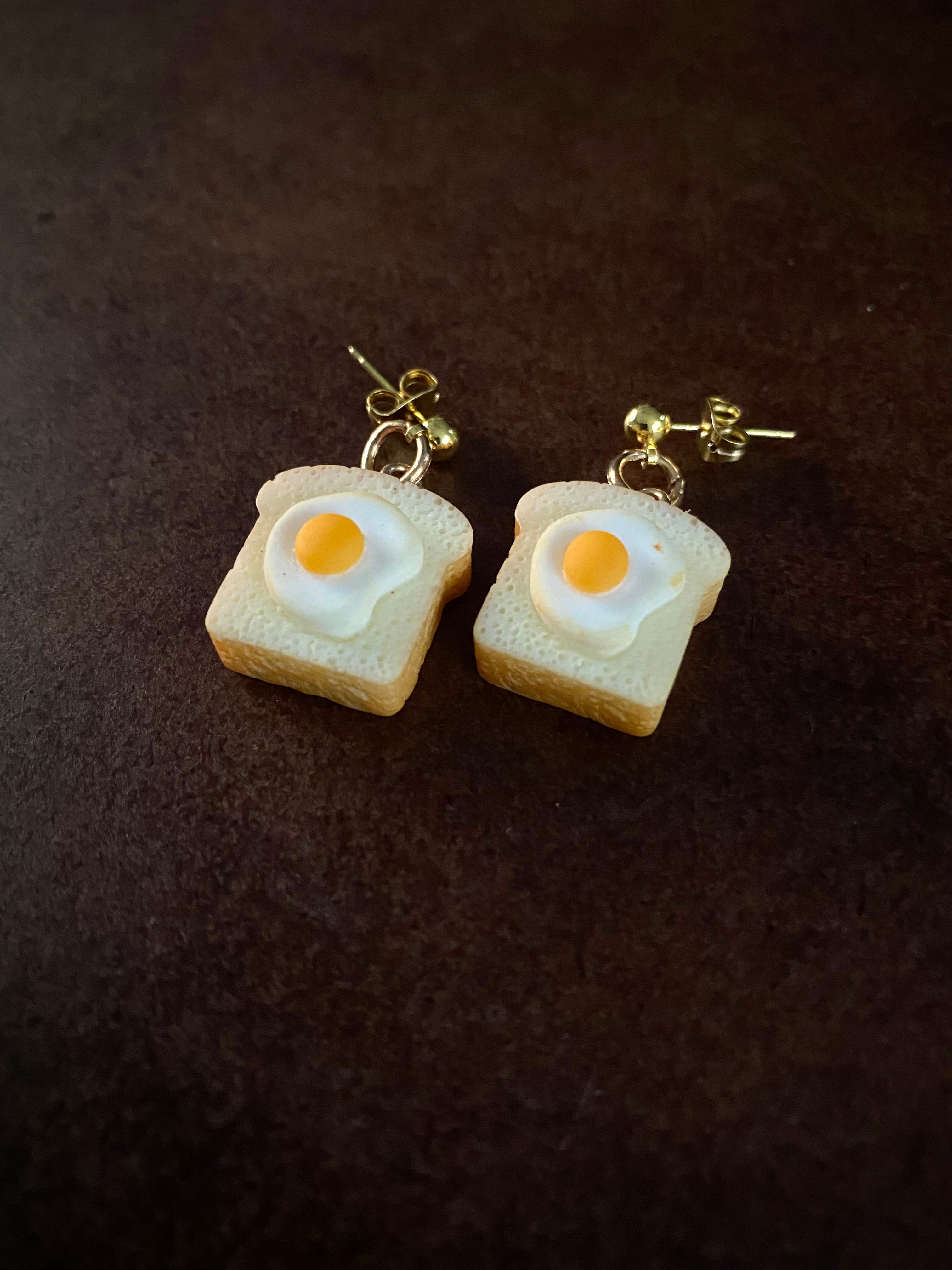 Toast Earrings