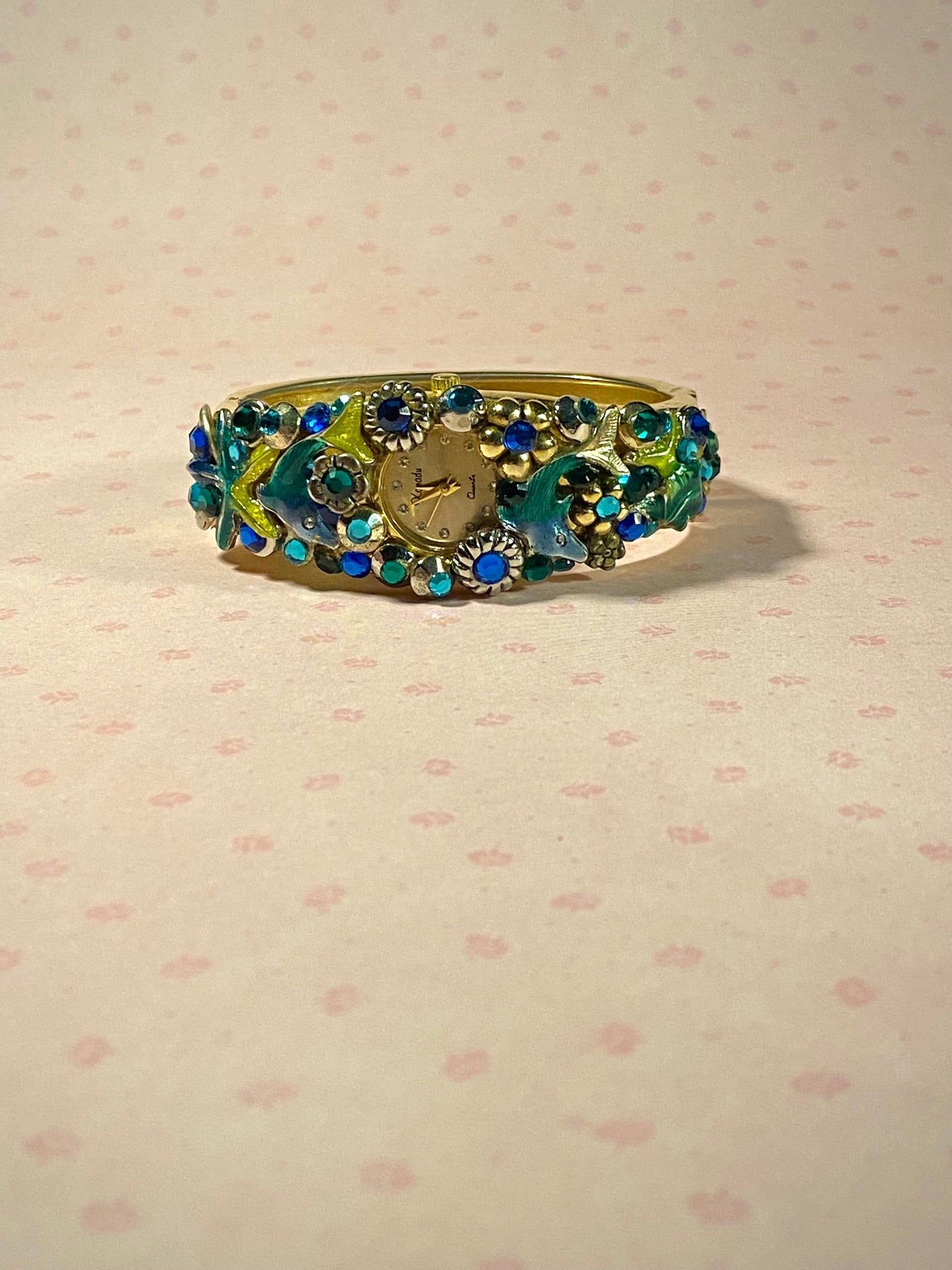 Blue Green Sea Eclectic Watch