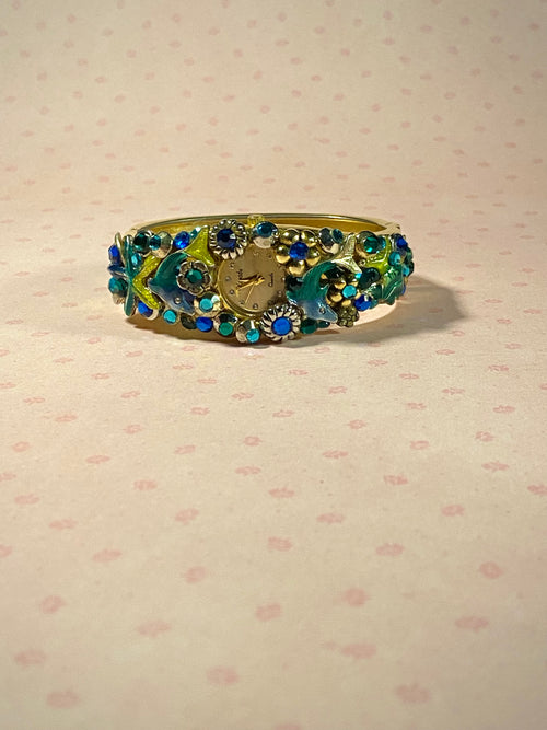 Blue Green Sea Eclectic Watch