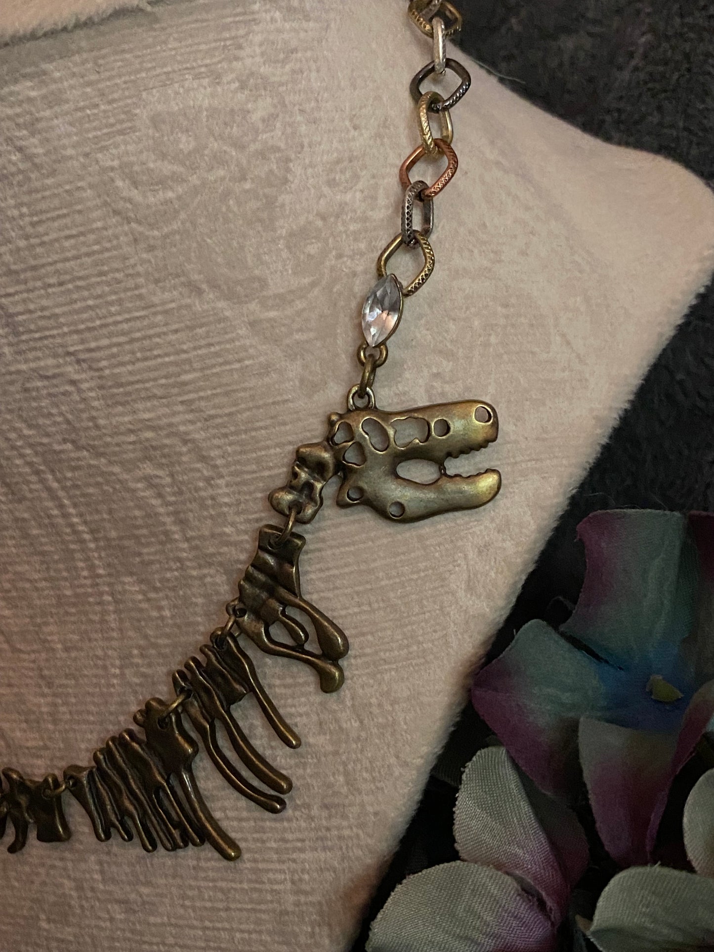 T-Rex Bone Choker