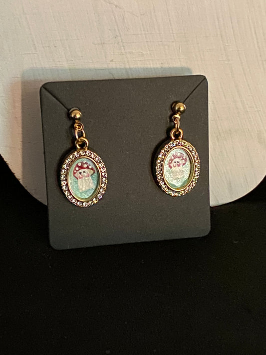 Shroom Ghost Earrings