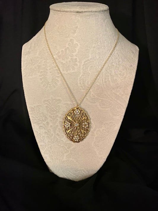 Vintage Gold Necklace