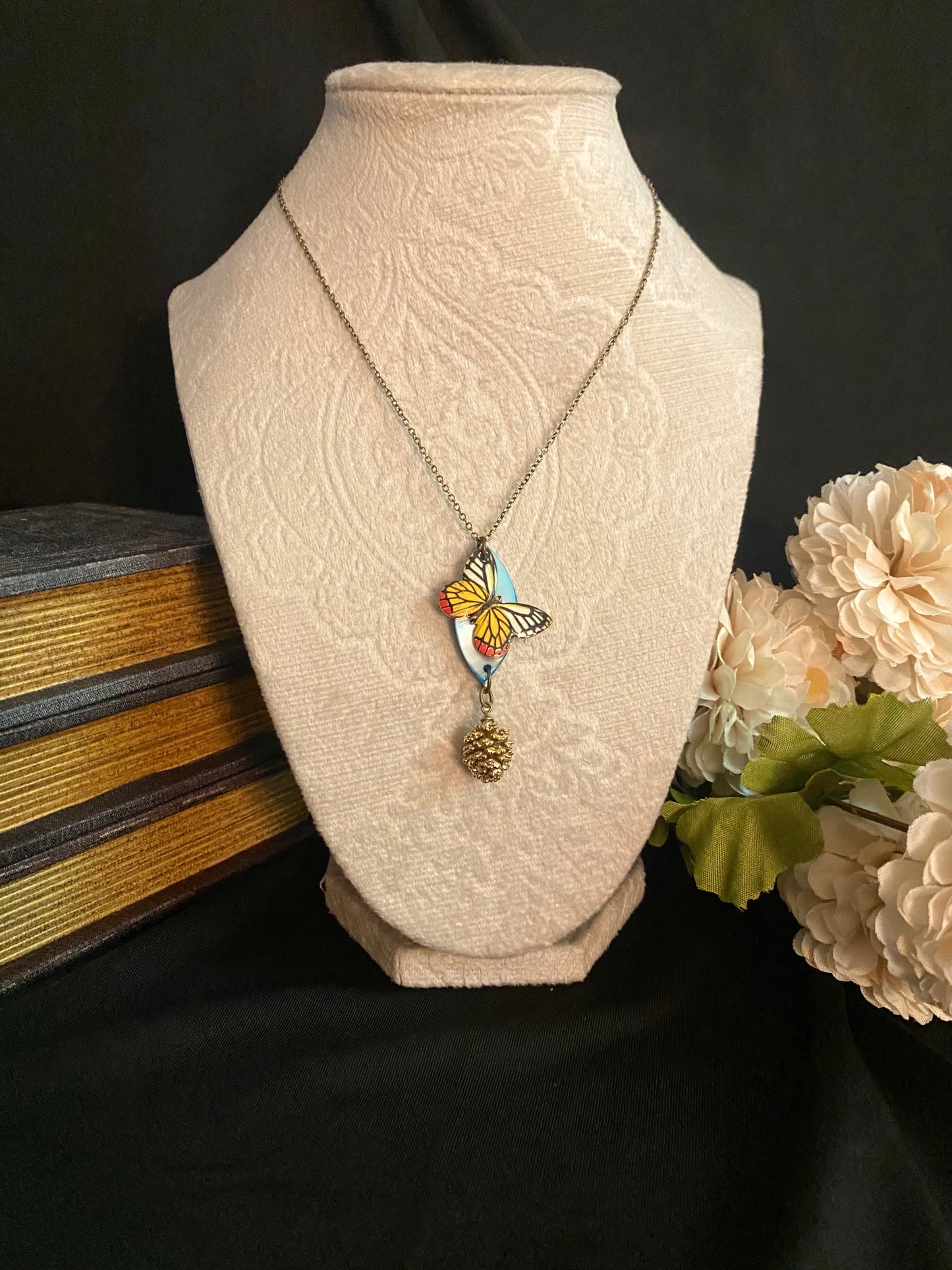 Golden Butterfly Necklace