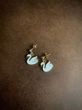 Swan Earrings