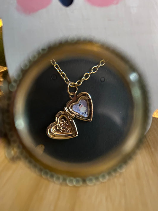 Small Ghost Locket (Ghost in Shoes)
