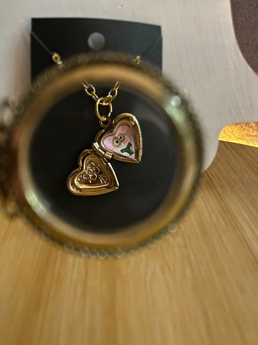 Small Ghost Locket (Ghost Reads)