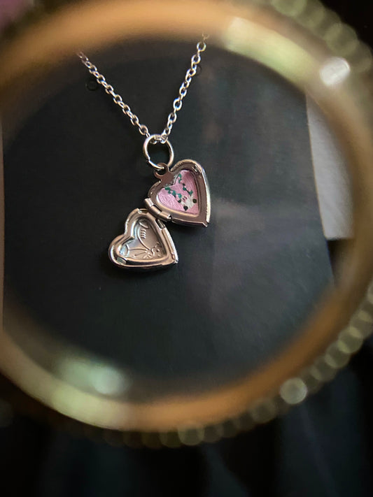 Small Ghost Locket (On a Swing)