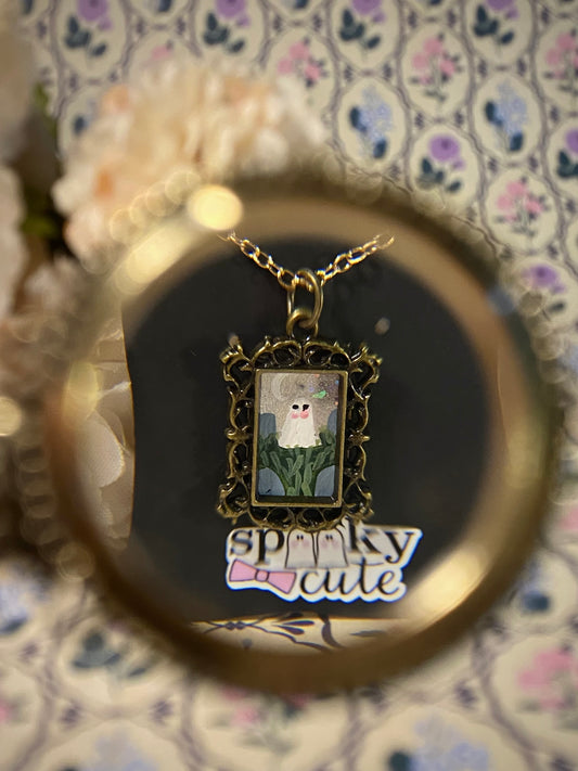 Ghost in Graveyard (brass)