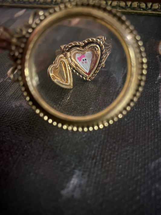 Pink Bow Ghost Ring