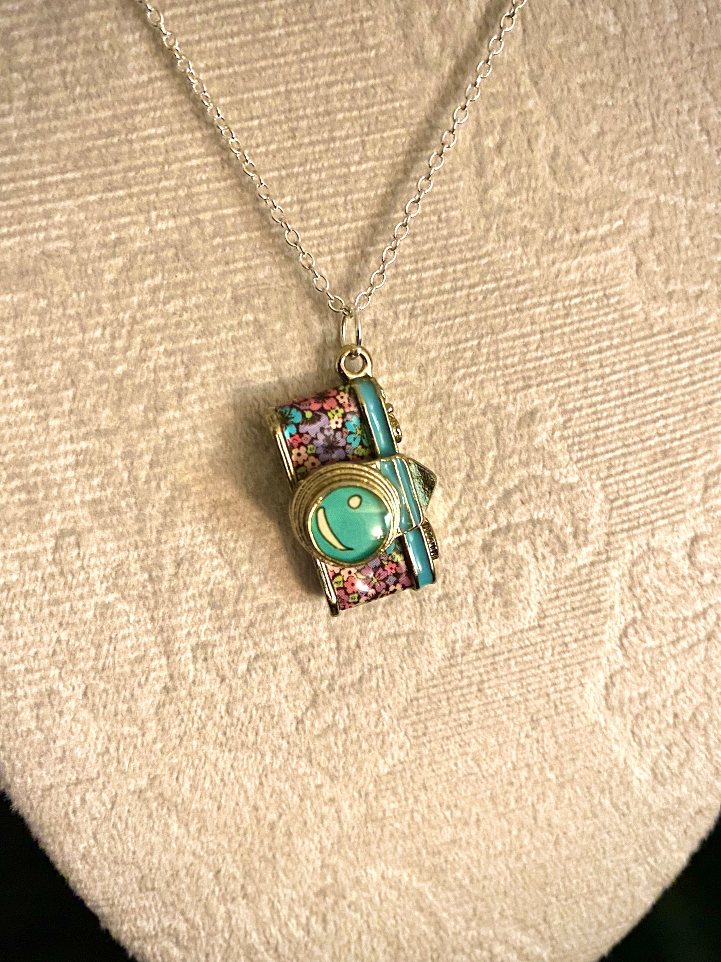 Springtime Camera Necklace
