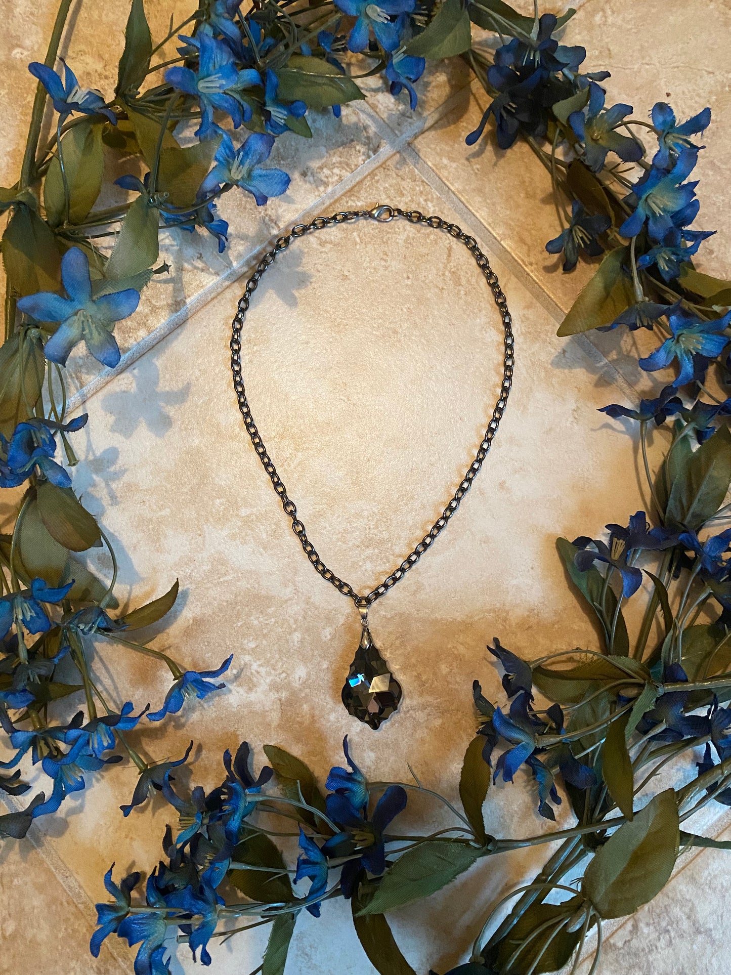 Black Gem Necklace