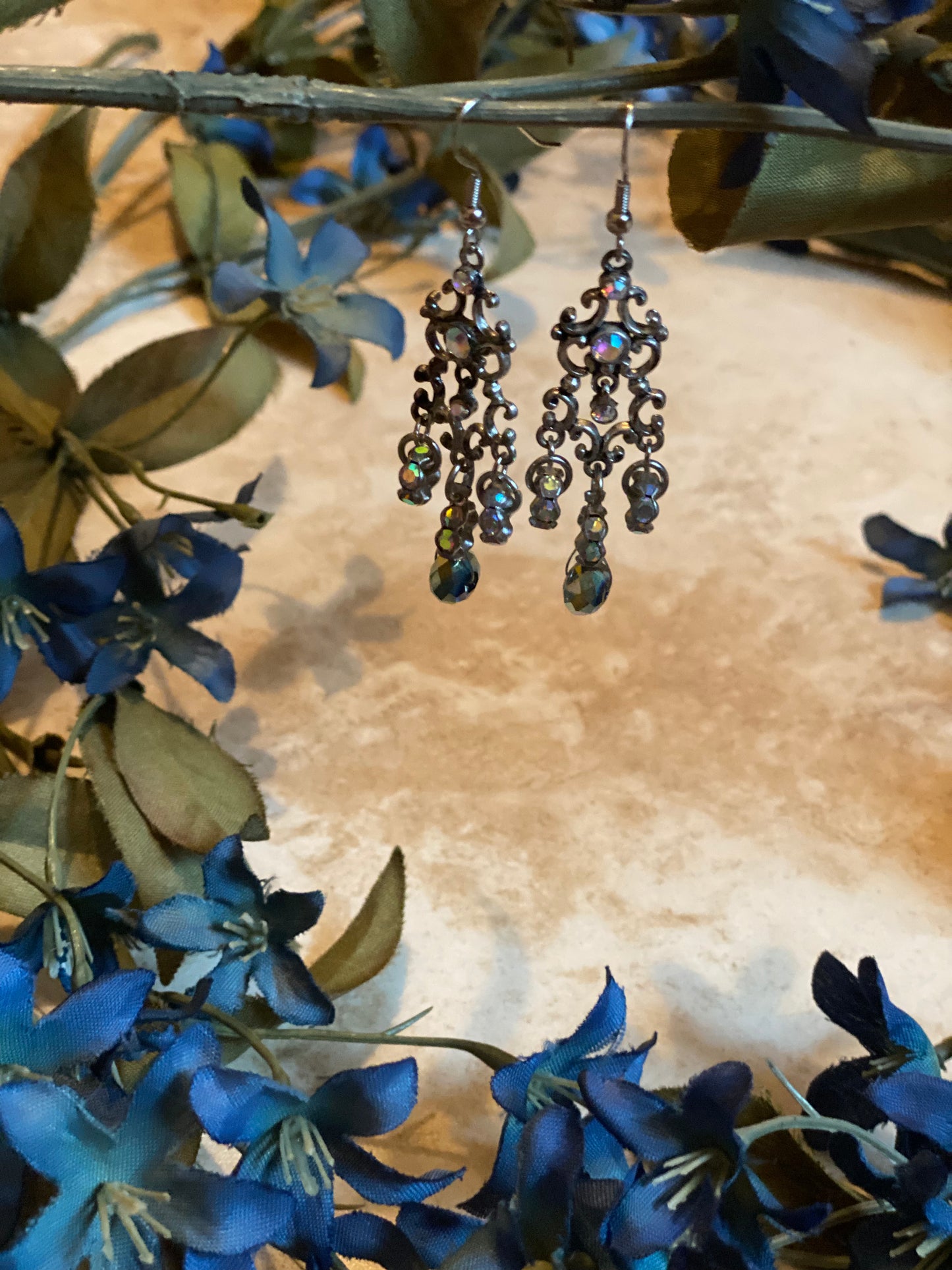 Sparkle, Dangle Chandelier Earrings