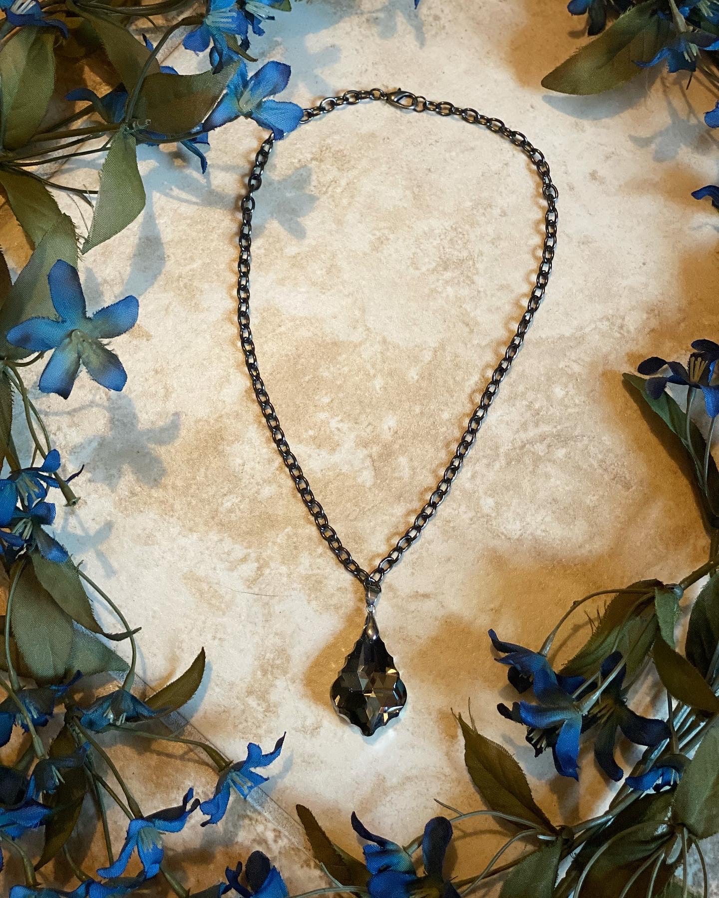 Black Gem Necklace