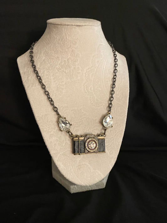 Bold Camera Necklace