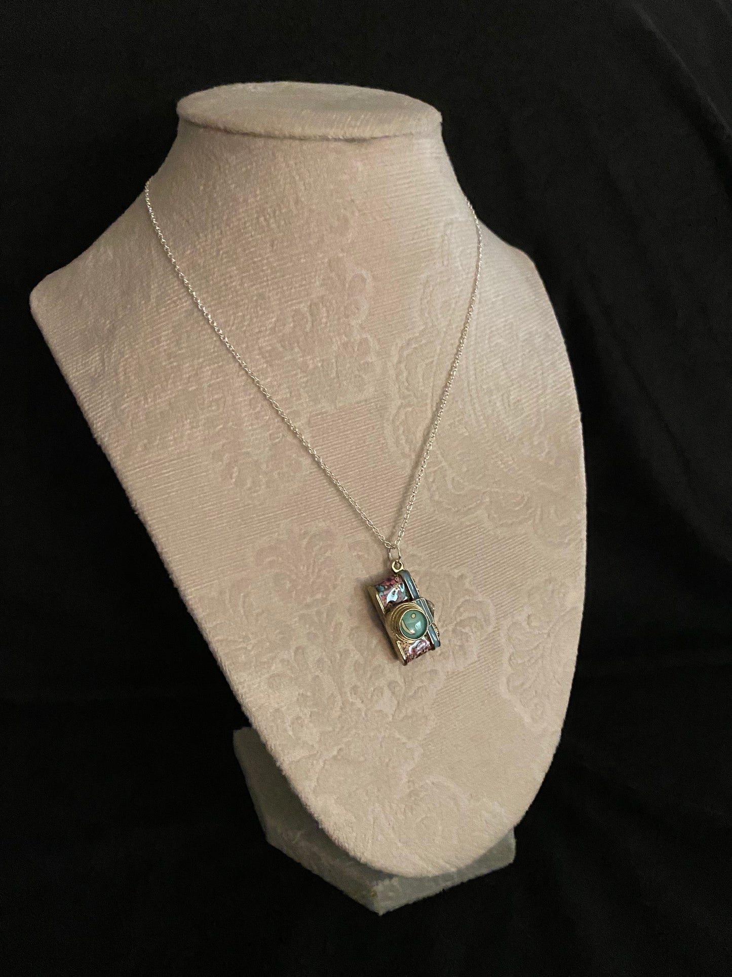 Springtime Camera Necklace