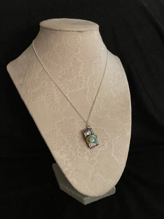 Springtime Camera Necklace